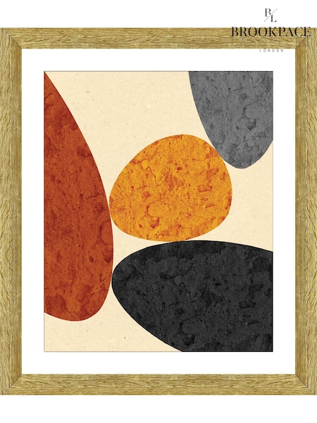 Brookpace Lascelles Brown Peter Arnold 'Desert Rocks 4' Framed Wall Art (C52363) | £95