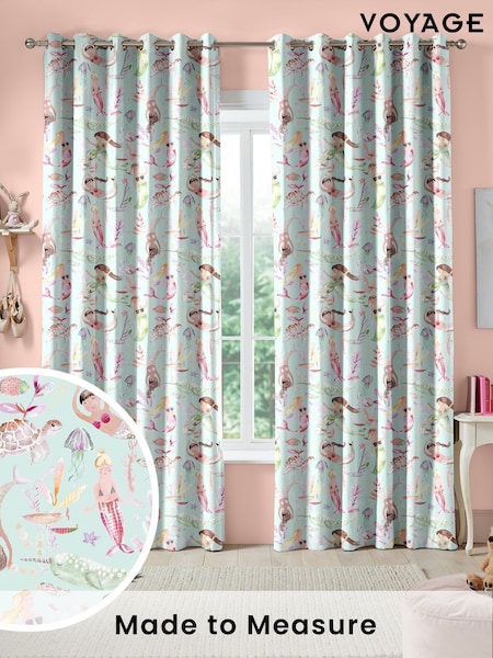 Voyage Dusk Mermaids Party Made To Measure Curtains (C53867) | £100