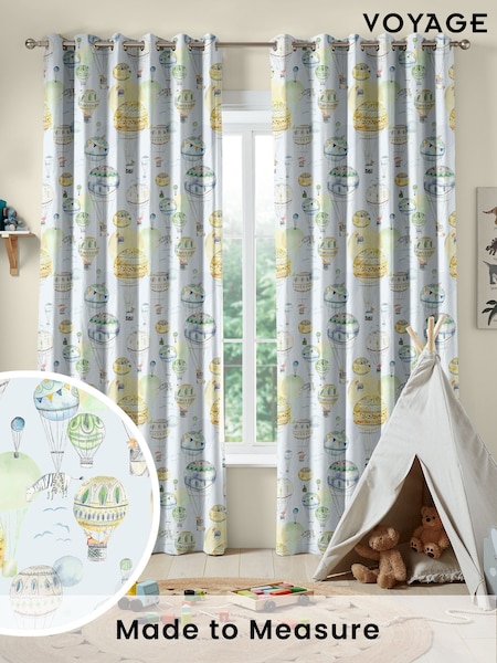 Voyage Citrus Kids Up And Away Made To Measure Curtains (C54646) | £100