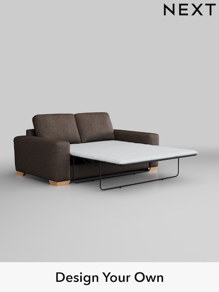 Monza Faux Leather Easy Clean/Peppercorn Brown Houghton Deep Relaxed Sit (C55298) | £1,525
