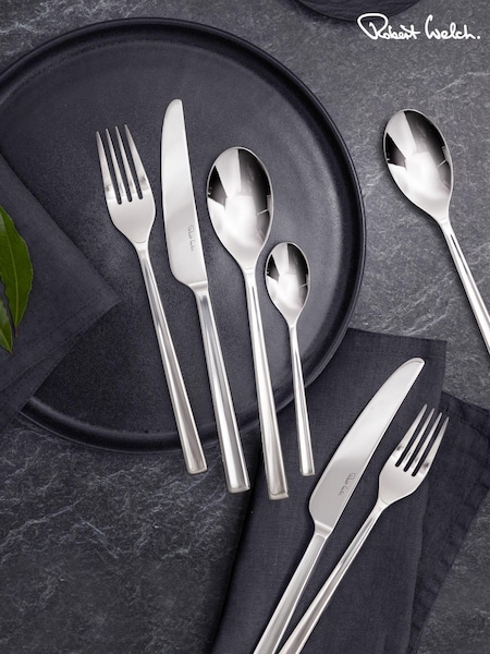 Robert Welch Silver 42 pc Blockley Cutlery Set (C56285) | £167