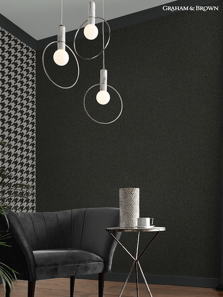 Graham & Brown Grey Christian Texture 10M Wallpaper (C56472) | £85
