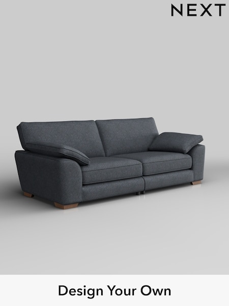 Tweedy Chenille/Navy Blue Stamford Grand Relaxed Sit (C57197) | £1,699
