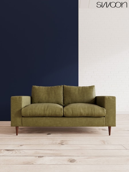 Smart Leather/Green Evesham By Swoon (C57511) | £1,459