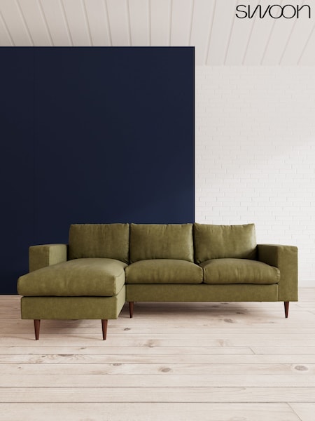 Smart Leather/Green Evesham By Swoon (C57511) | £2,199