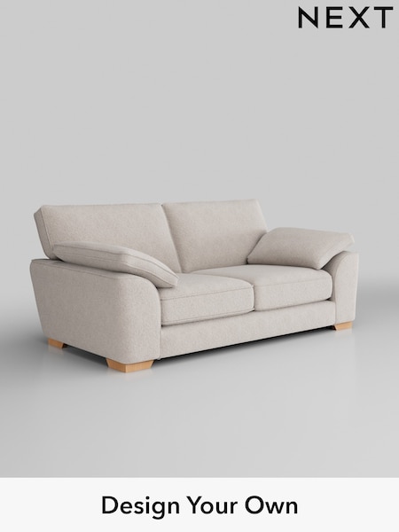 Chunky Chenille/Oyster Stamford Grand Relaxed Sit (C57806) | £1,725