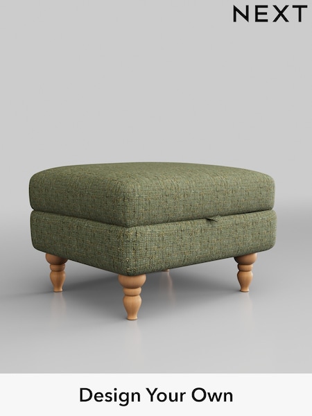 Chunky Boucle Easy Clean/Mid Green Mallory (C57848) | £475