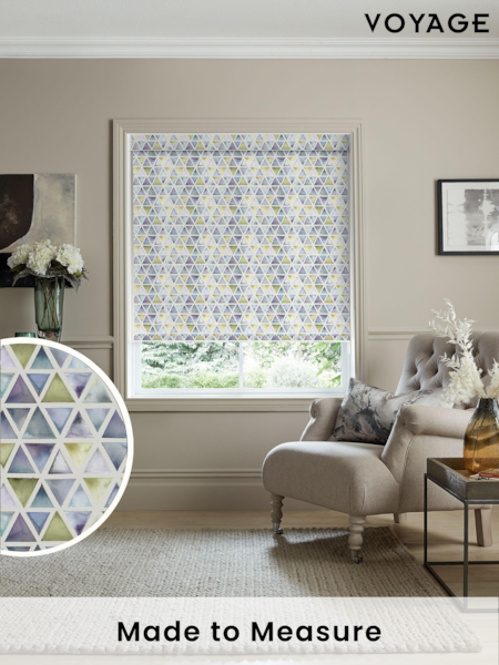 Voyage Lemon Yellow Blackout Cuzco Made to Measure Roller Blind (C58408) | £73