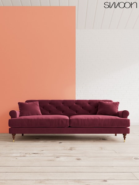 Easy Velvet/Bordeaux Sidbury By Swoon (C58994) | £2,099