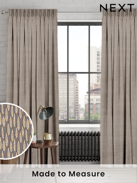 Brown Artist Made To Measure Curtains (C59093) | £100
