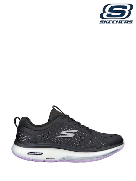 Skechers Black Go Walk Workout Walker Outpace Womens Trainers (C59356) | £129