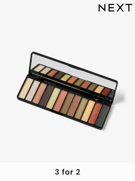 12 Shade Luxe Eyeshadow Palette (C59988) | £12
