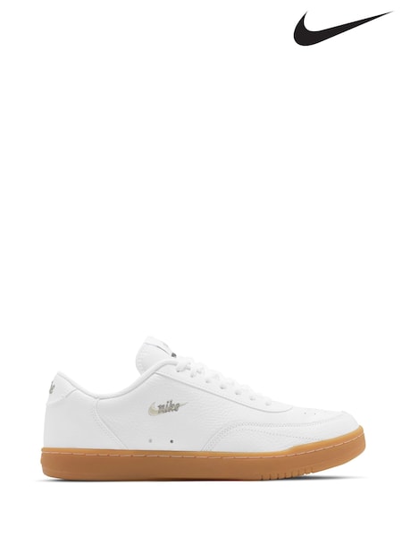 Nike White Court Vintage Premium Trainers (C5U245) | £75