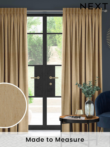 Gold Jaya Made To Measure Curtains (C60457) | £100