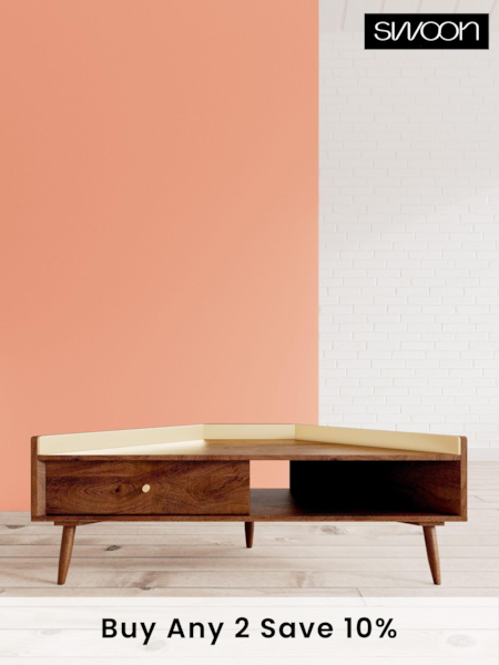 Swoon Light Brown Fresco TV Unit (C61026) | £469