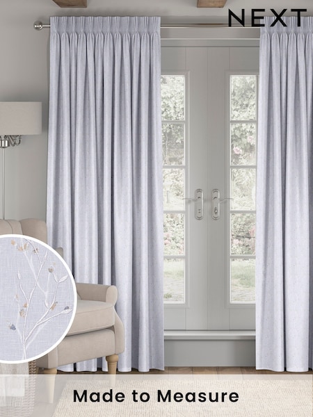Natural Pebble Aya Made To Measure Curtains (C61875) | £119
