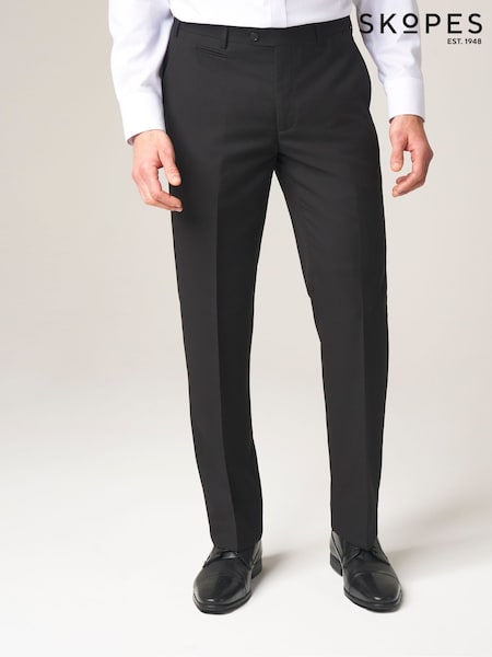Skopes Black Tailored Fit Madrid Suit: Trousers (C61990) | £49