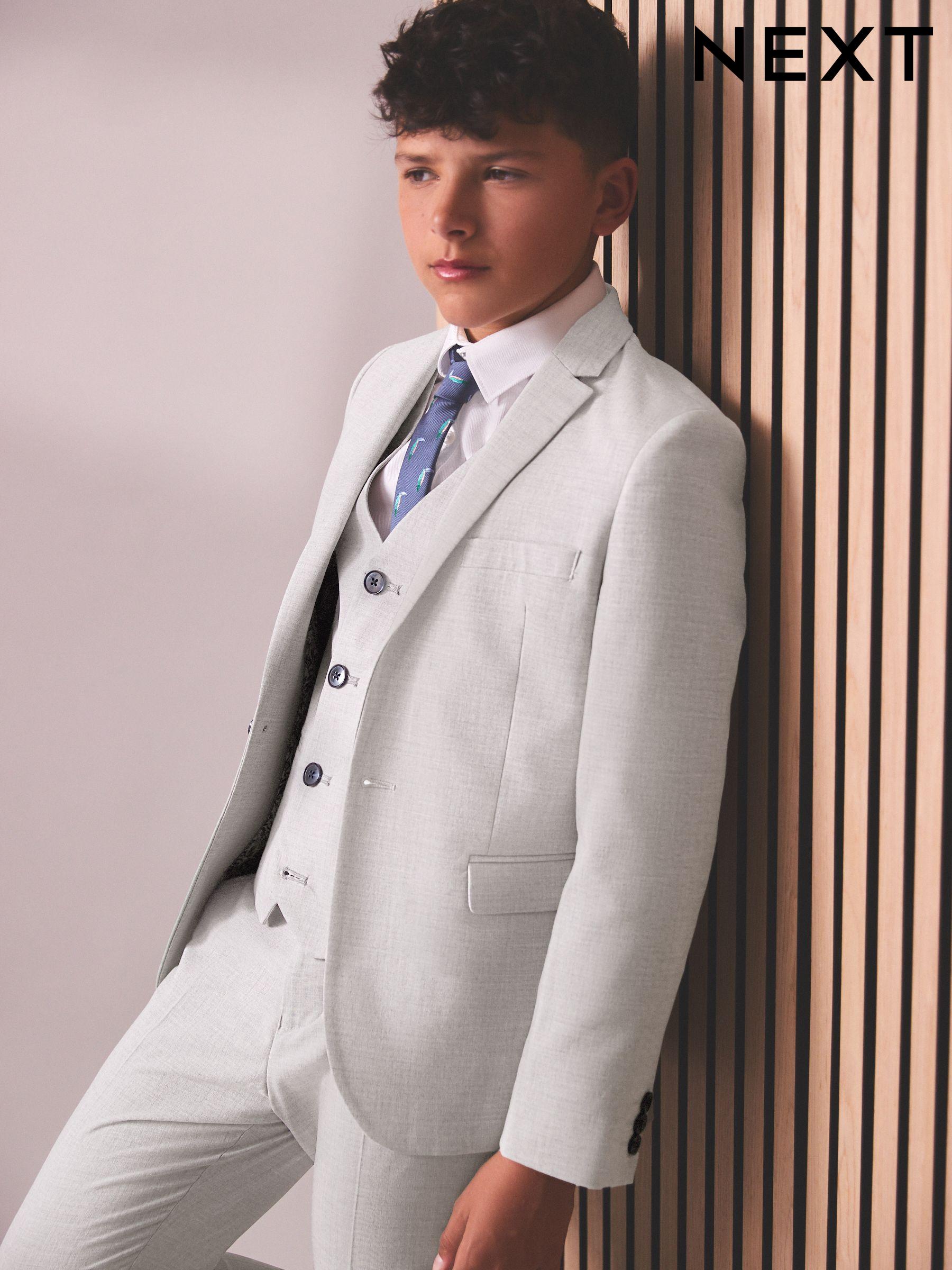 Buy Boys Suit Jackets Grey Suits Online Next UK