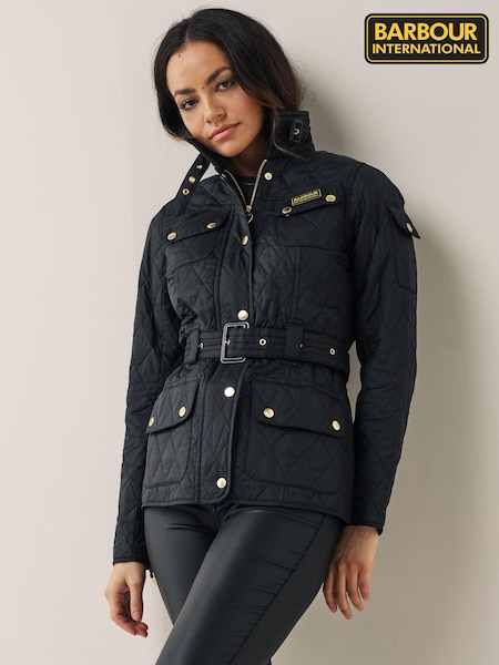 Barbour® International Black Polar Quilted Jacket (C62699) | £189