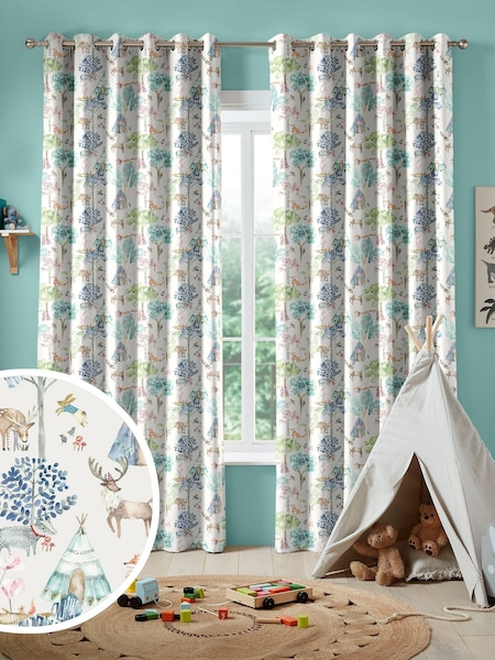 Voyage Oat Woodland Adventures Made To Measure Curtains (C62952) | £100