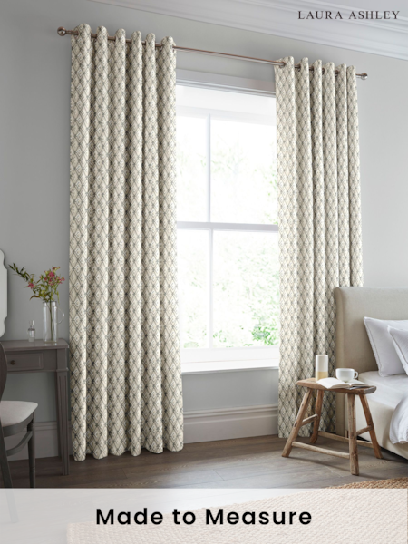 Laura Ashley Almond Saron Made To Measure Curtains (C63203) | £91
