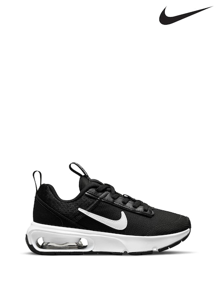 Nike Black/White Junior Air Max INTRLK Lite Trainers (C63375) | £45