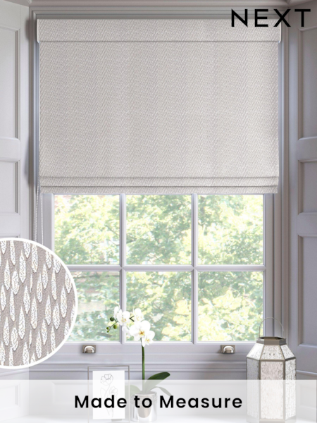 Silver Artist Made To Measure Roman Blind (C63613) | £79