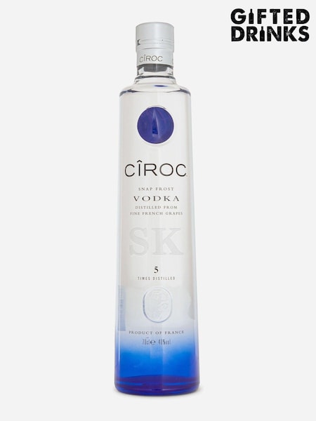 Personalised Ciroc Vodka 70cl by Gifted Drinks (C63926) | £53