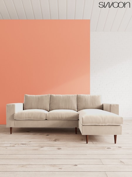 Easy Velvet/Taupe Evesham By Swoon (C64303) | £2,089