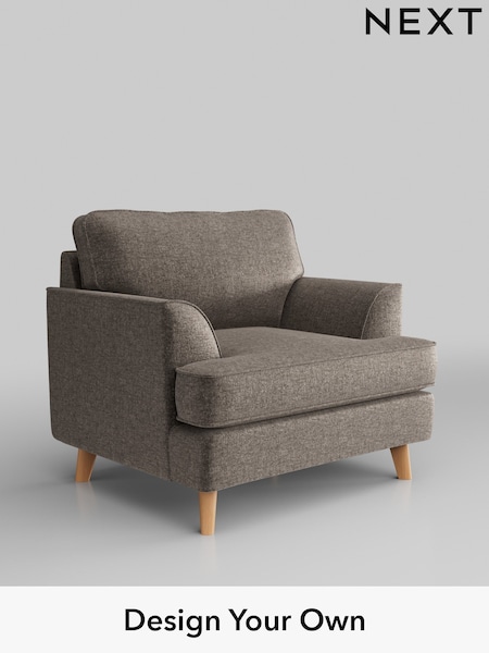 Plush Chenille/Mink Brown Peyton (C64853) | £625