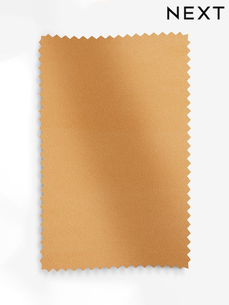 Yellow Soft Velvet Upholstery Swatch (C65458) | £0