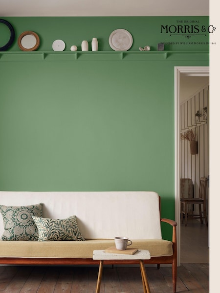Morris & Co. Herball Green Matt Emulsion Paint (C65645) | £5