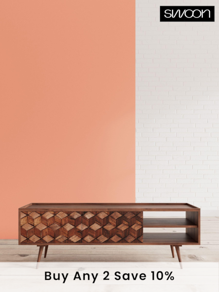 Swoon Dark Brown Terning TV Unit (C65755) | £469