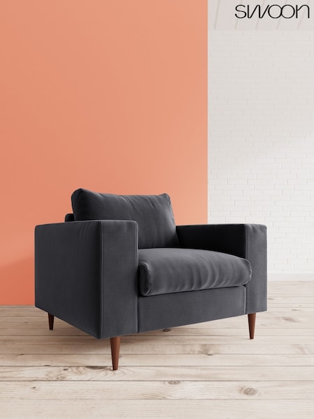 Easy Velvet/Black Evesham By Swoon (C65765) | £899