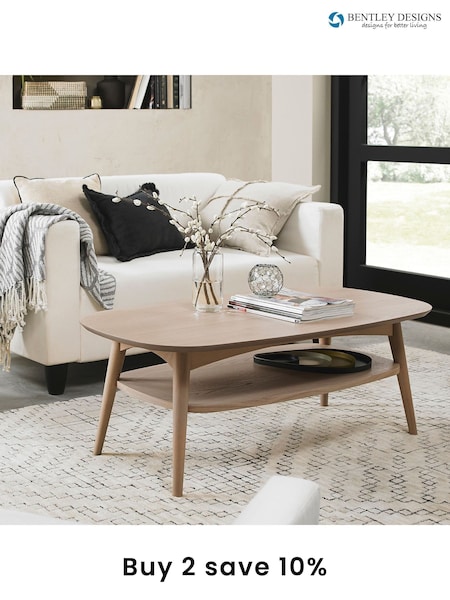 Bentley Designs Natural Coffee Table (C66424) | £240