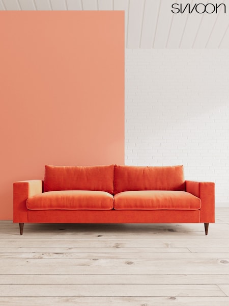 Easy Velvet/Burnt Orange Evesham By Swoon (C67388) | £1,579