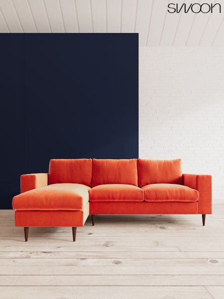 Easy Velvet/Burnt Orange Evesham By Swoon (C67388) | £2,089