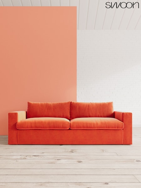 Easy Velvet/Burnt Orange Evesham By Swoon (C67388) | £2,589