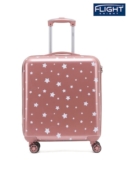 Flight Knight Medium Hardcase Printed Lightweight Check-In Suitcase With 4 Wheels (C67773) | £70