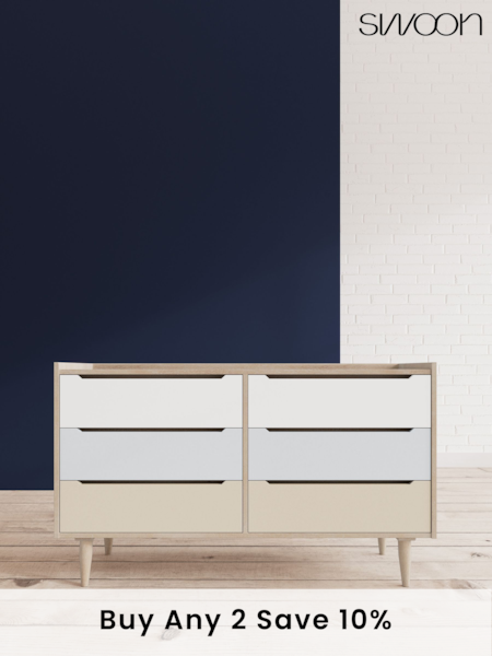 Swoon Grey Southwark Chest of Drawers (C68133) | £759
