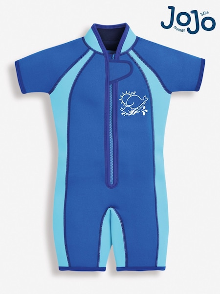 JoJo Maman Bébé Blue Junior Wetsuit (C68254) | £28