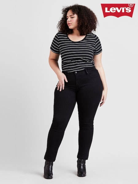 Levi's® Black 314™ Curve Shaping Straight Jeans (C69147) | £80