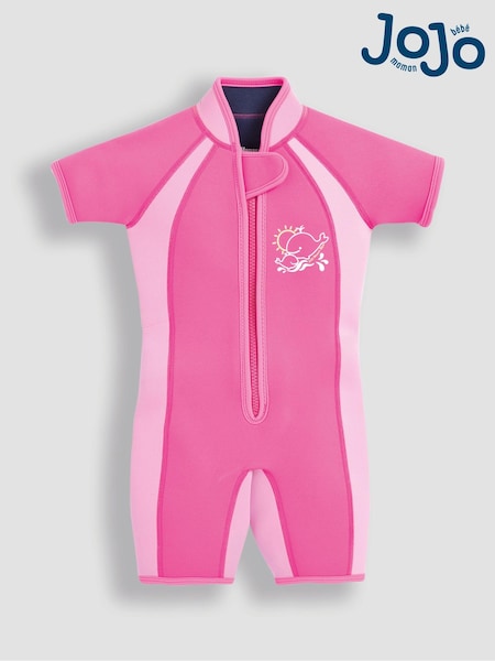JoJo Maman Bébé Fuchsia Junior Wetsuit (C70327) | £28