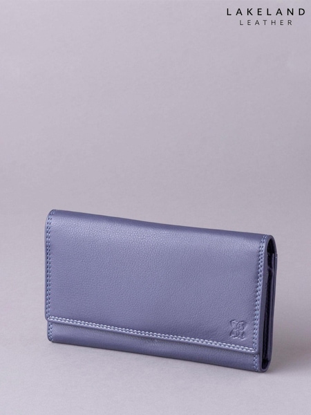 Lakeland Leather Purple Large Purse (C70485) | £35