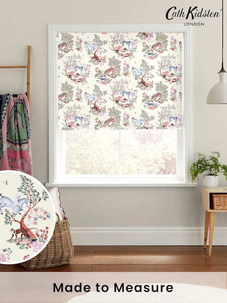 Cath Kidston Cream Magical Kingdom Made to Measure Roman 100% Cotton Blinds (C70785) | £75