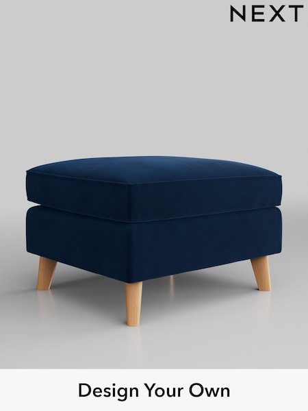 Plush Velvet Easy Clean/Navy Blue Peyton (C71525) | £475