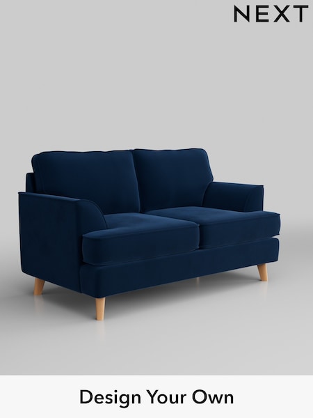 Plush Velvet Easy Clean/Navy Blue Peyton (C71525) | £875