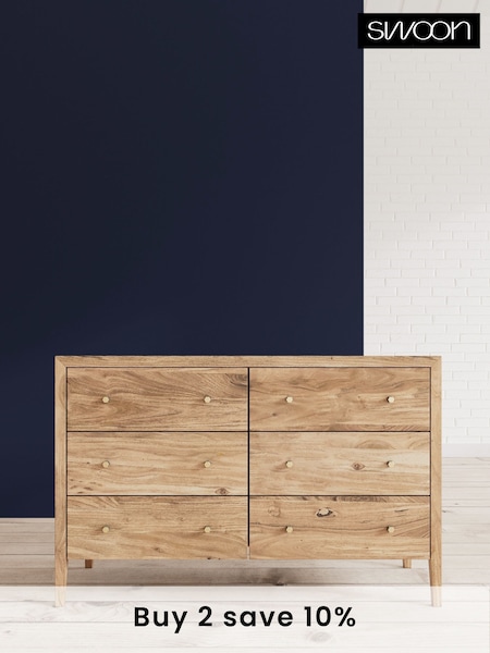 Swoon Natural Valente Chest of Drawers (C71553) | £799