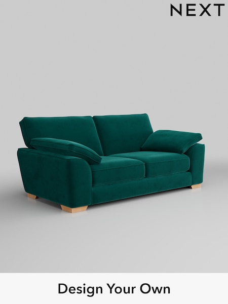 Plush Velvet Easy Clean/Juniper Green Stamford Grand Relaxed Sit (C72366) | £1,725