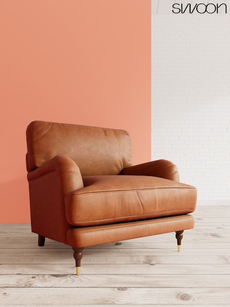 Smart Leather/Tan Charlbury By Swoon (C72743) | £1,009